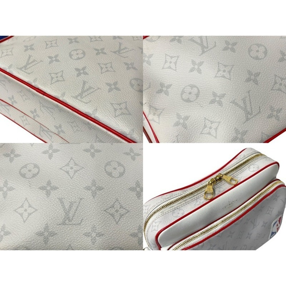 Louis Vuitton Louis Vuitton LVxNBA Nile Messenger Shoulder Bag White Blue Red - Picture 8 of 9